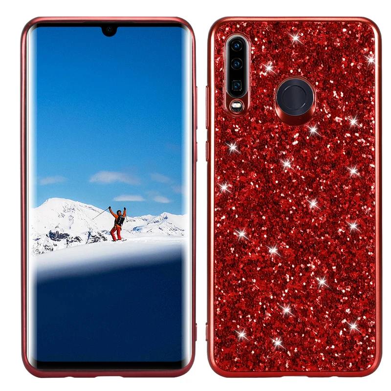 

For Huawei P30 Glossy Soft Cover for Huawei P30 Pro New Edition P30 Lite Nova 4e honor 20S P30 lite 2020 P30 lite XL Luxury case