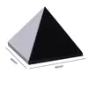Pyramid Healing Crystal Black Natural Obsidian Quartz Crystal Beautiful Lustrous Surface Stones For Home Office Desk Decoration 6