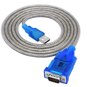 

USB to RS232 Serial Port 9 Pin DB9 Cable Serial COM Port Adapter Convertor With Female Adapter Supports for Windows 8 No CD