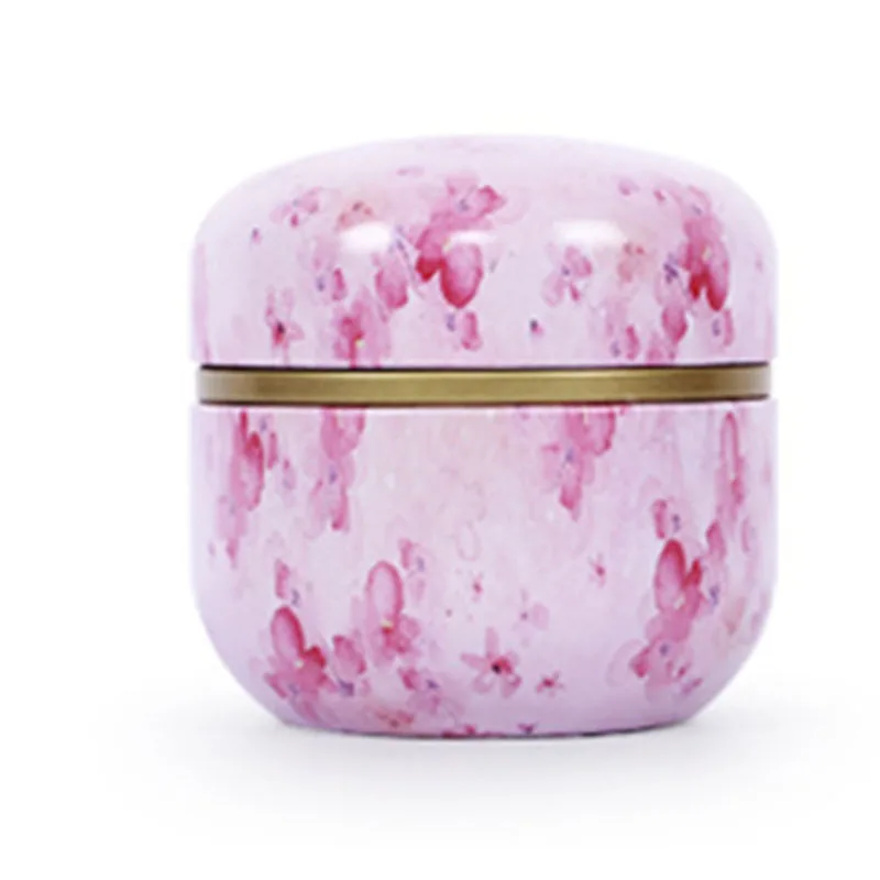 Tea Canister Case Metal Tinplate Candy Sugar Trinket Sealed Storage Box Sale T1