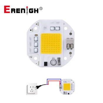 

Welding Free 20W 30W 50W LED COB Chip AC 110V 220V Smart IC LED Beads for DIY Floodlight Spotlight Cold White Warm White