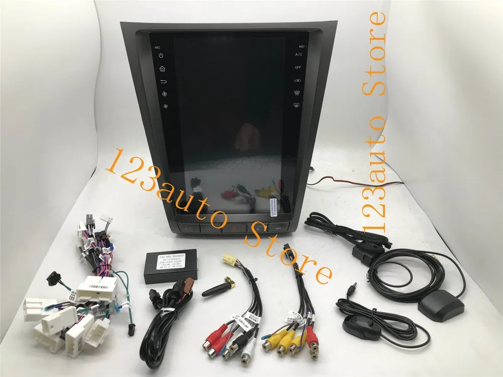 12,1 ''вертикальный Tesla стиль Android 8,1 автомобильный DVD gps плеер для lexus GS GS300 GS350 GS450 GS460 2004-2011 ips HDMI PX6