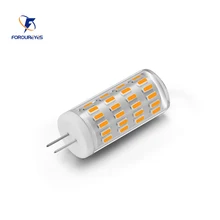 

12V G4 Bulb 64leds 4014smd 5W Ceramics Corn lamp 360 Degrees Lighting No Flicker Chandeliers Led Light Bulbs for Home