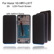 Original For Huawei Honor 10i HRY-LX1T LCD Display Touch Screen Digitizer Assembly With Frame For Honor 20i Screen Display LCD