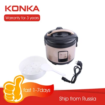 

KONKA Hot Sell Rice cooker 1L Multicooker Kitchen Stainless Steel Electric cooker Kitchen Small Rice Cook Machine