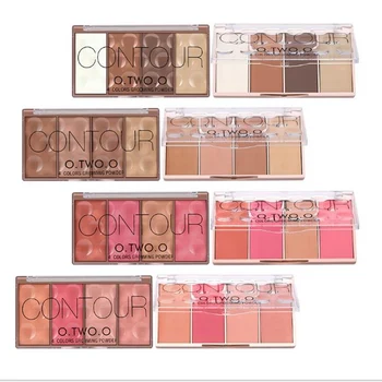 

4 Colors Face Concealer Palette Kit Makeup Base Contouring Palette Foundation Concealer Powder Set Makeup Cosmetics
