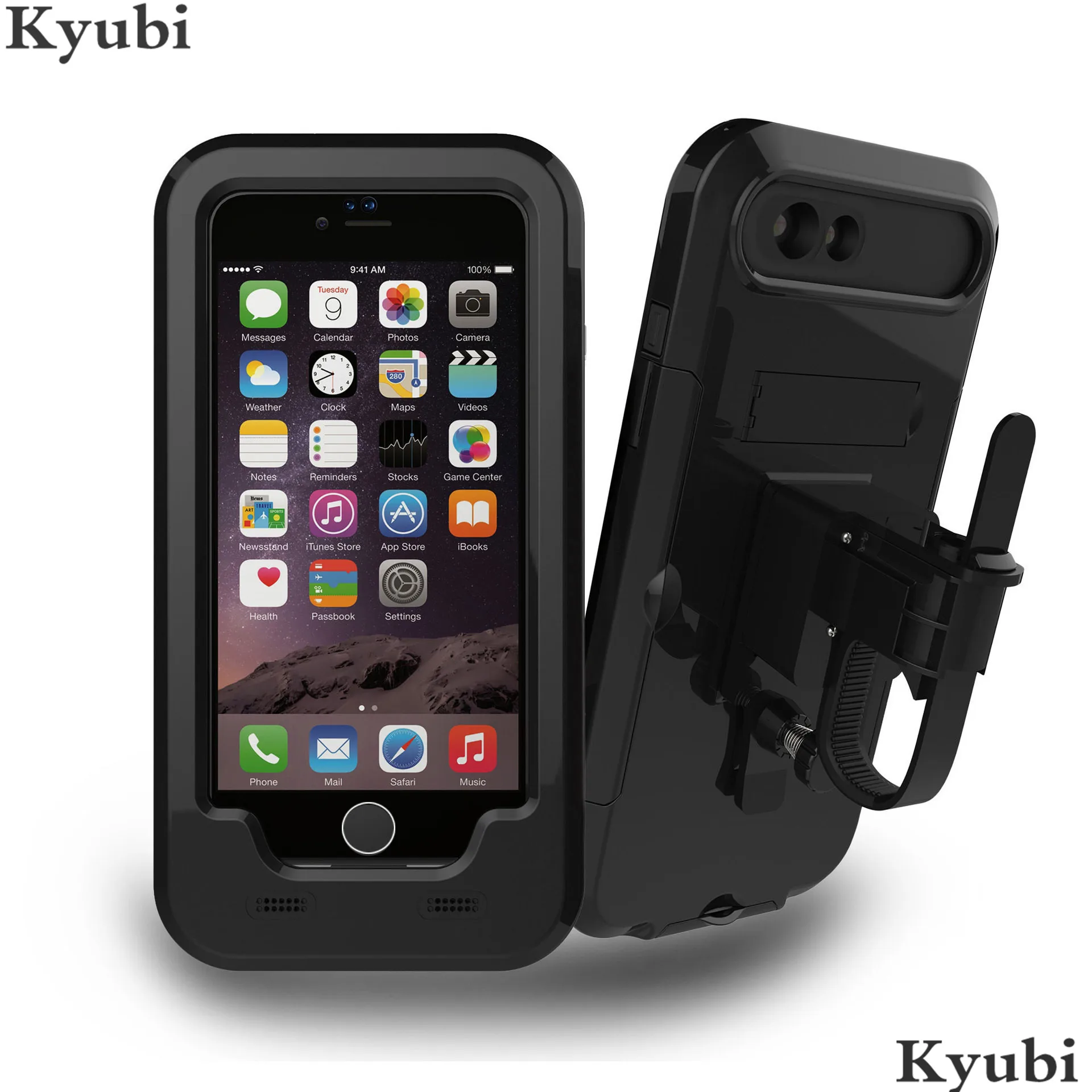 

Bicycle Phone Holder Case For iphone 6 6S 7 8 Plus Motorcycle Handlebar Mount For iphone 5 5S SE X XSSupport Bicycle Accessories