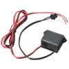 DC 12 V Mini Neon EL cable controlador de alimentación para 1-10 m LED EL cable inversor de luz adaptador de suministro Flexible de cable de neón ► Foto 2/4