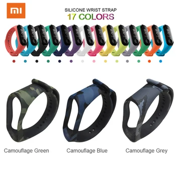 

Xiaomi Miband 4 Mi Band 4 Sport Strap Watch Soft Silicone Wrist Strap For Miband 4 Accessories Bracelet Replacement Strap