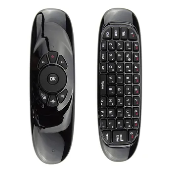

C120 2.4G Wireless Mini Air 1000DPI Mouse Keyboard Remote For Smart TV Mini PC Ergonomic QWERTY For Windows Mac LED Indicator