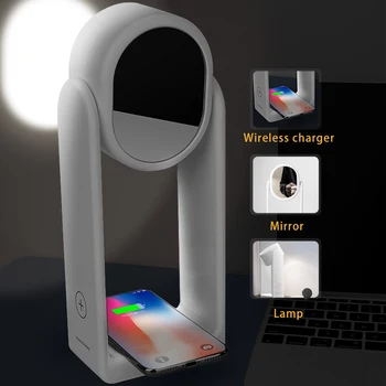 NATTHSWE 10 ワット車のワイヤレス充電器 iphone XS 最大サムスン S9 Xiaomi ミックス 2S Huawei 社メイト 20 車の高速充電電話ホルダー