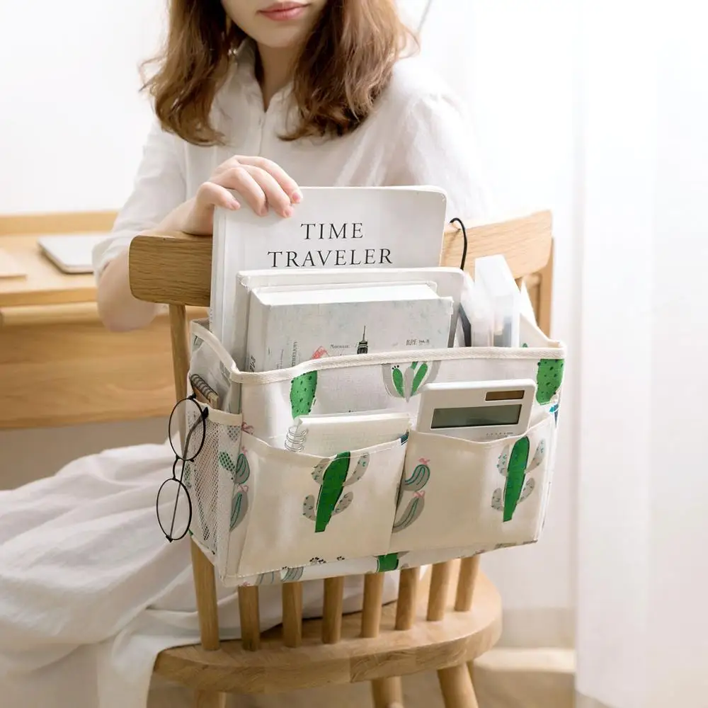 New Hanging Canddy Bedside Storage Bag Table Sofa Storage Pocket Book