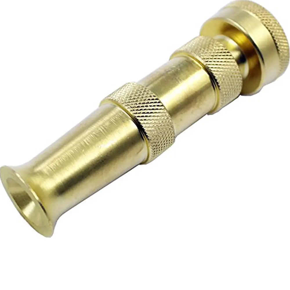 Форсунка для садового шланга повышенной прочности 4 дюйма без свинца латунь регулируемый спиральный