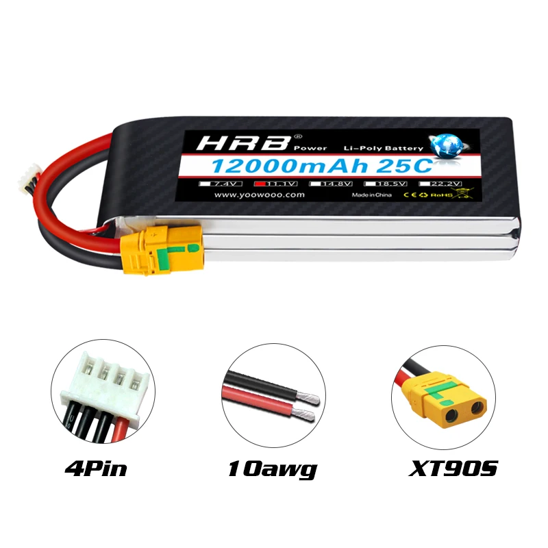 HRB Battery, FPV Drone Car Helicopter