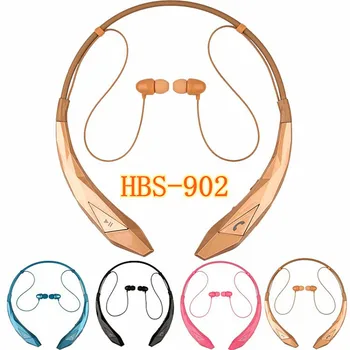 

HBS902 New Wireless Stereo Bluetooth Headset Music Headphone Sport Bluetooth Earphone Handsfree In Ear Earbuds MP3 Media Play