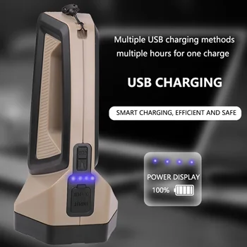 

Aluminum Alloy Camping Hiking Lighting Torch Lamp Portable Mini LED Flashlight Multi-function Long Shots Lamp Hunting