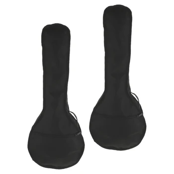 

2 Pieces Soft Carry Storage Case Gig Bag for A-Style Acoustic Mandolin