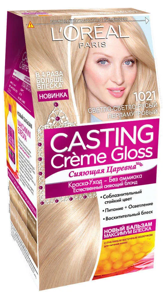 Краска для волос «Casting Creme Gloss» L'Oreal Paris, 1021