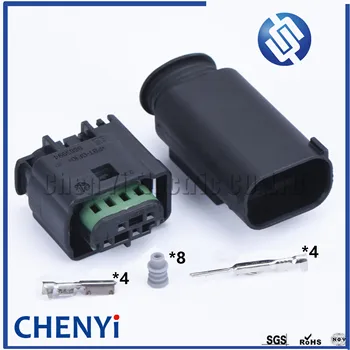 

1 set 4 Pin Tyco AMP 1-967640-1 / 8E0 971 934 / 968399-1 LPG Converter Automotive Harness Connector Auto Socket For VW AUDI BMW