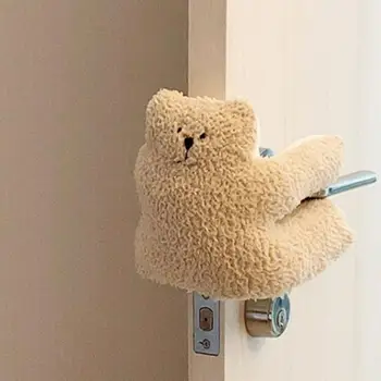 

Cartoon Thick Plush Rabbit Bear Doll Baby Door Stopper Safety Cabinet Locks Door Clip Children Kids Hand Finger Protector