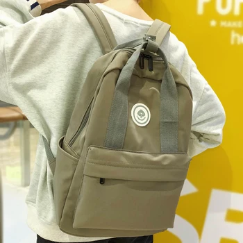 

Small Women Cute Backpack Fashion Female School Bag Vintage Girl Harajuku Nylon Kawaii Backpacks Book Student Ladies Bags Luxury