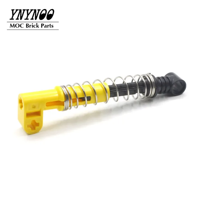 4Pcs/lot High-Tech Shock Absorber 9.5L with Soft Spring 2909c03 MOC Building Blocks Parts DIY Toys Compatible with 74741 18404 5