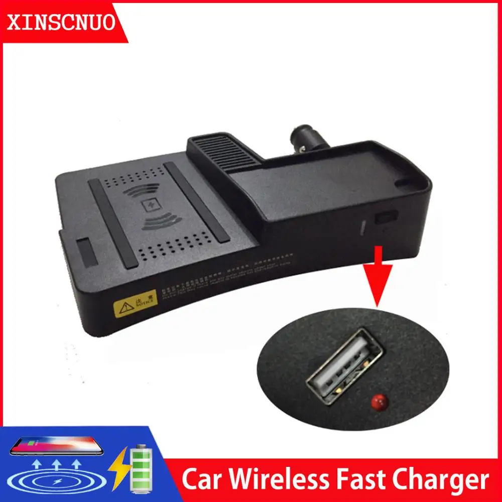 

Car Accessories wireless mobile charger For Audi Q5 2018-2020 QI wireless Fast charging phone Car Charging Pad
