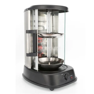 21 л Автоматическая самовращающаяся печь для жарки домашняя бездымного куриная утка из нержавеющей стали электрическая Вращающаяся печь для барбекю - изображение