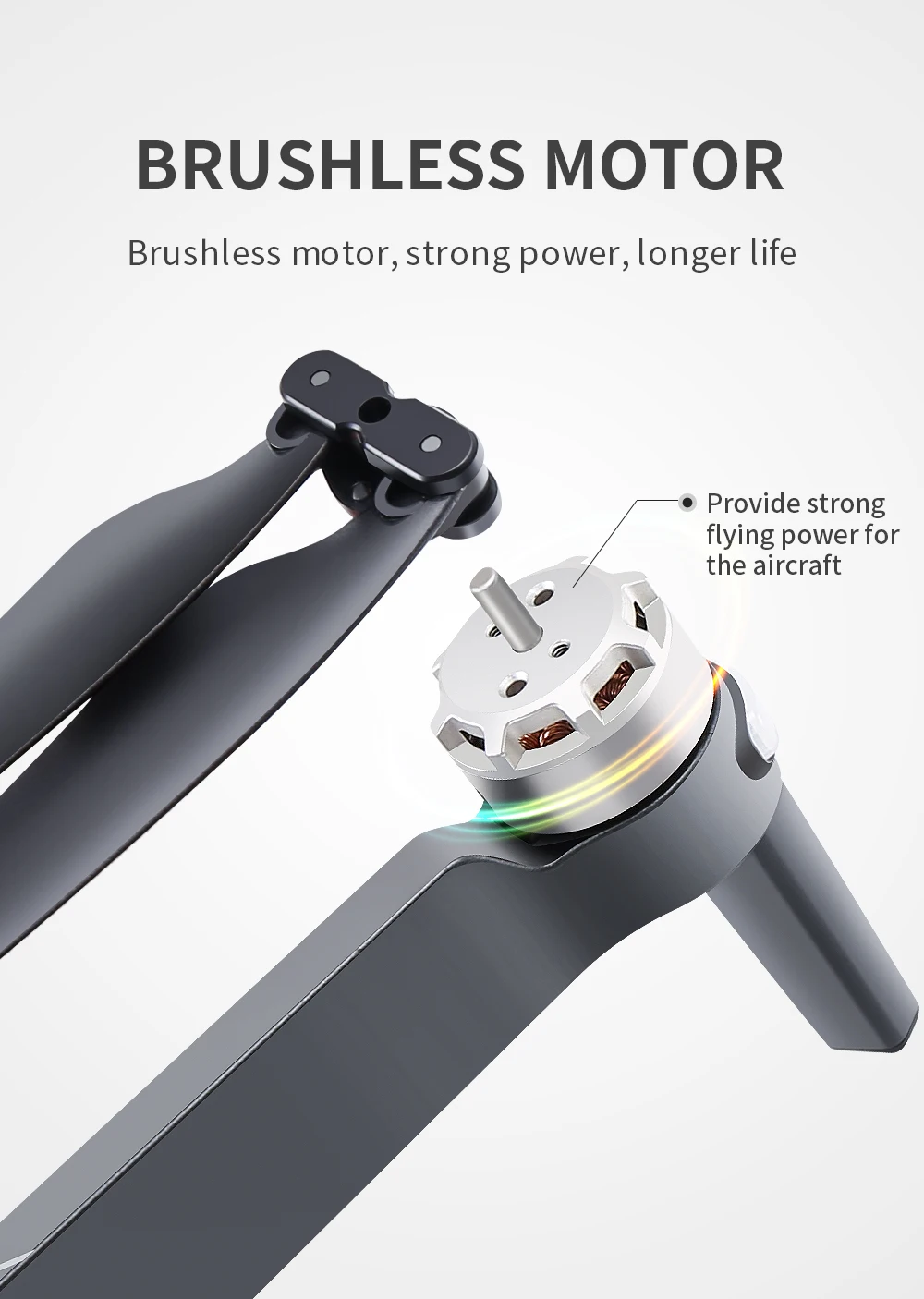 F11S PRO Drone, BRUSHLESS MOTOR Brushless motor, strong power, longer life . 