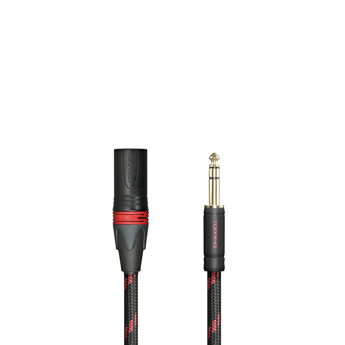 Toppingtct2 hifiオーディオケーブルtrsからxlr大3コア6.35設置