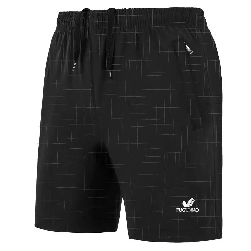 

Fashionable summer men's casual sports shorts men's five-minute pants loose add fat increase in the pants beach pants dry