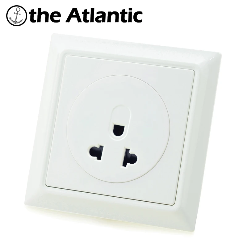 Atlectric США может JP MX разъем питания 2 шпильки 3 Канада Япония Мексика PC Черный Ретро