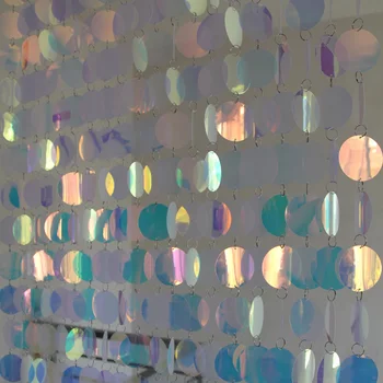 

New style glitter sequins ornaments indoor home decoration plastic door curtains DIY wedding background layout