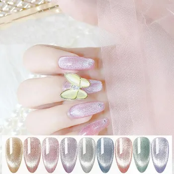 

5ml Fashion Nail Art Nail Polish 9d Wide Cat Eyes Gel Polish UV Gel Cat Eye Soak Off Enamel Polish Gel Dry Fast 9 Color