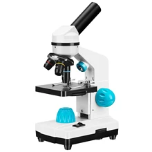 Microscope scientifique pour enfants, grossissement 100 2000x, expérience biologique 