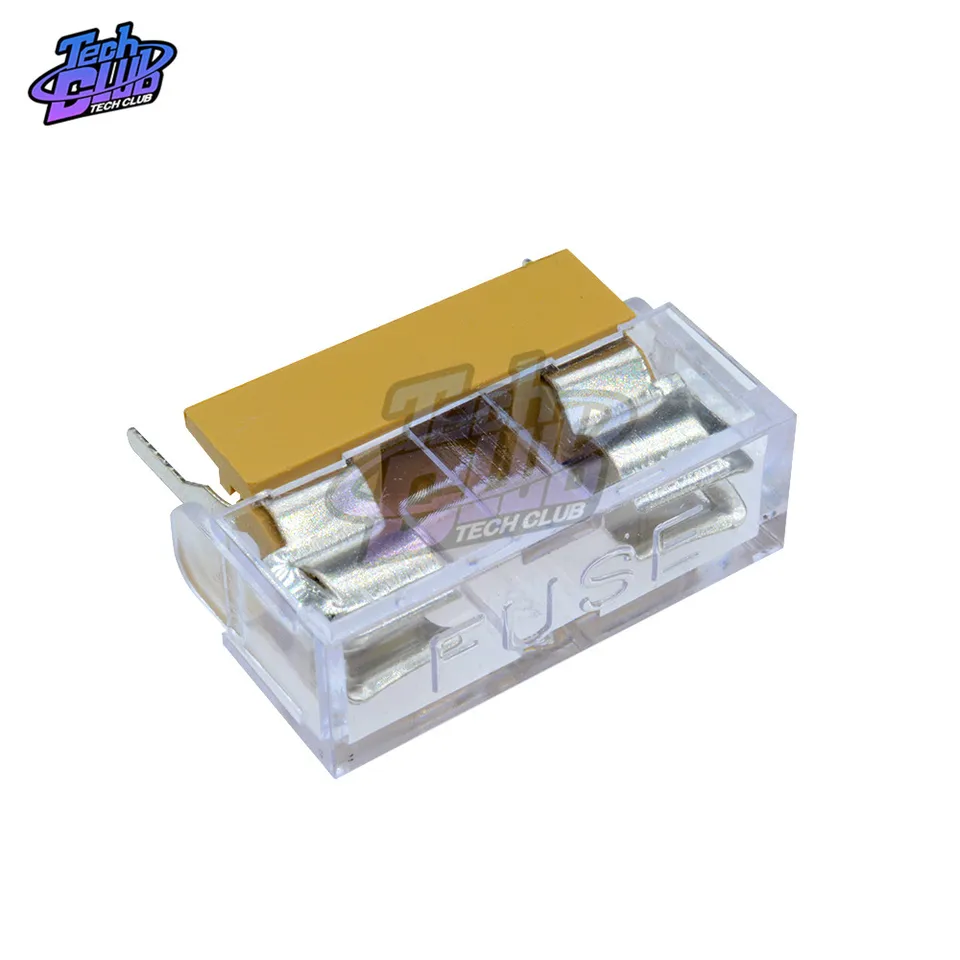5 Pièces Supports Fusible 5x20mm 250V 6A - Uxcell - Pour Montage Panneau PCB