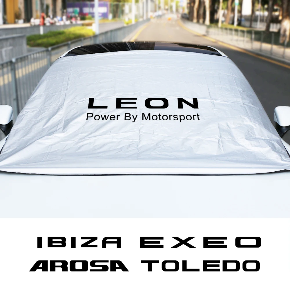 Car Front Windshield Cover For Seat Leon Ateca Arona Alhambra