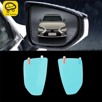 

CAR MANGO for Lexus ES 2018 ES200 ES300 ES260 Car Anti Fog Rearview Mirror Film Rainproof Sticker Window Waterproof Protector