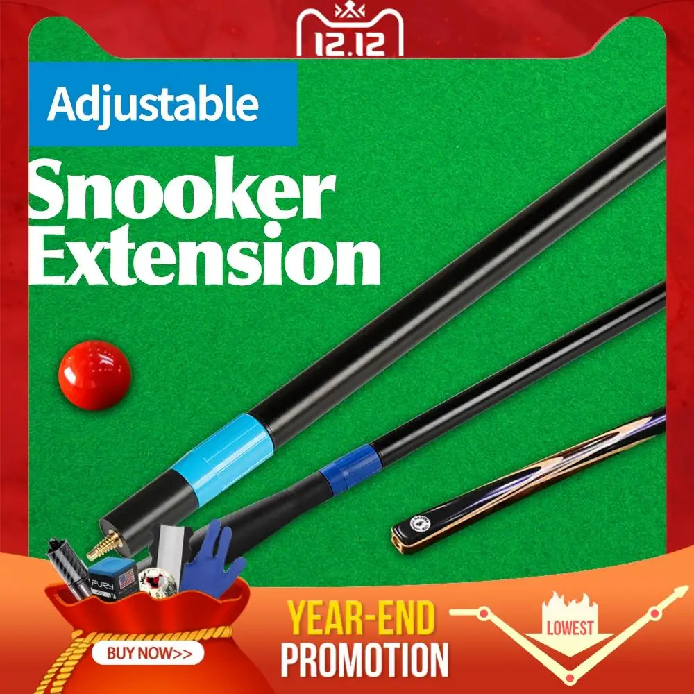 

Original British Snooker Cue Extension 47-76.5cm/72-101cm Adjustable Extensions Aluminum Alloy Material Billiard Accessories