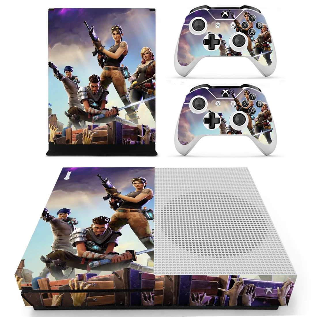 Новая игровая наклейка для Xbox One S консоль и контроллеры для Xbox One Slim Skins наклейка s винил