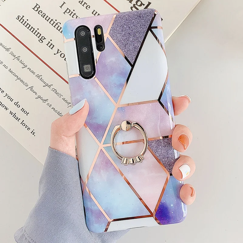 Мраморный гибкий держатель-подставка для Huawei P30 Lite P20 Pro Mate 30 20 Mate30 mate20 Nova 5i