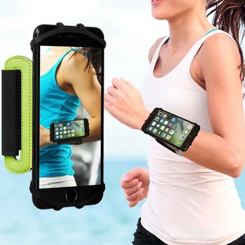 

Phone Holder Wristband 180 Rotatable Armband for Hiking Biking Walking Running VDX99