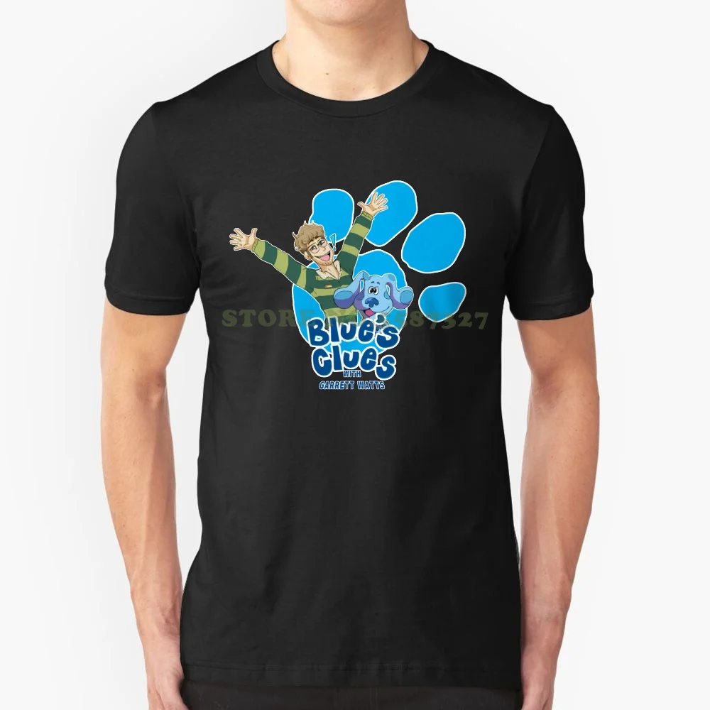 Garrett Blue Incuds Graphic Custom Funny Vendita Calda Tshirt Garrett Watts Spencer Wraith Blues Acces Las Pistas De Blue Steve Funny