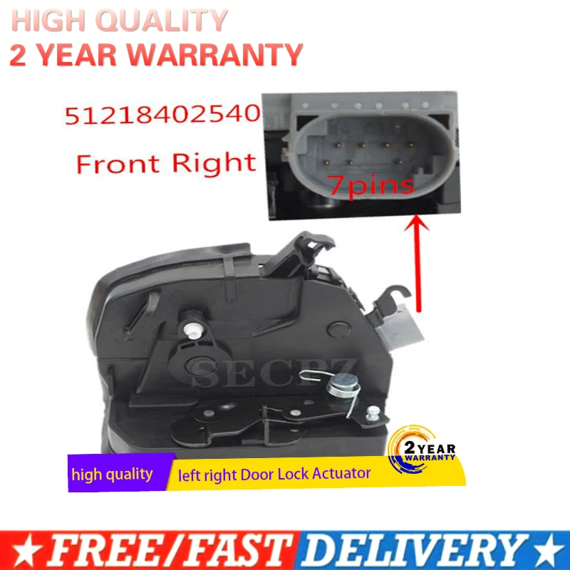 For Bmw E53 X5 Front Rear Left Right Door Lock Actuator 51228402602