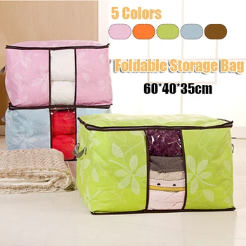 

Foldable Organizer Clothes Blanket Storage Organizer Quilt Closet Organizer Clothes Wardrobe Storage Bag Quilt Organizer Storage