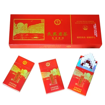 

yuechunqiu Wholesale tea tobacco Herbal Ladies cigarette Herbal oolong FIne Cigarette to Quit smoking Smoke like real smoke