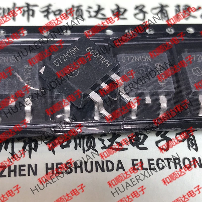 5 шт., новые оригинальные кнопки 072N15N IPB072N15N3G-263 150V 100A на