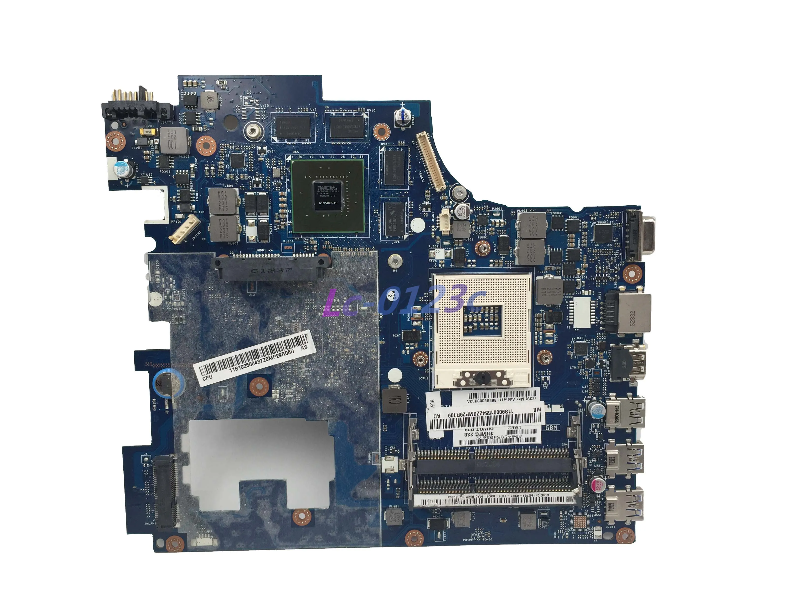 Fulcol для lenovo G780 Материнская плата ноутбука 90001554 HM76 GT635M 2 Гб GPU QIWG7 LA-7983P DDR3