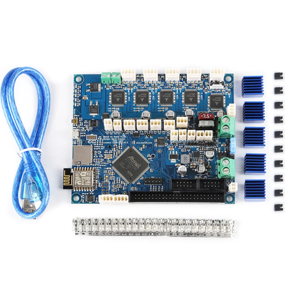 

Cloned 3D Printer Electronics Durable Integrated Accessories Wifi V1.04 Upgrades Controller Board Panel Module Tool For CNC