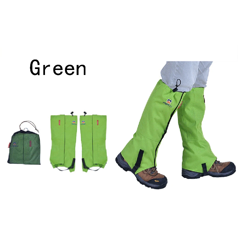 1Pcs Outdoor Waterproof Foot Cover Adjustable Unisex Ultra Light Snow Cover Sandbag Outdoor Sportswear Hiking Hiking Accessories